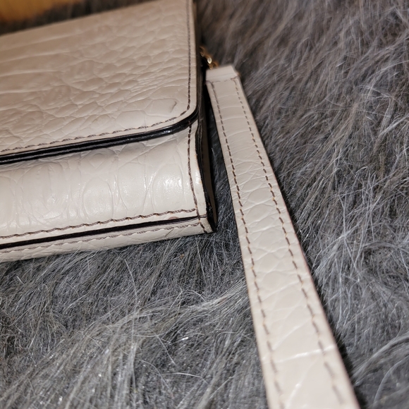 Kate Spade Fiona Harwood Place Shoulder Bag Croc Embossed - Picture 14 of 16